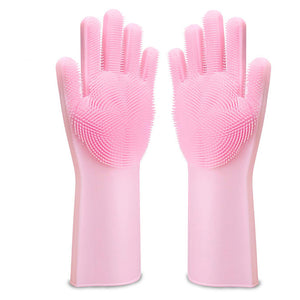 Gants en silicone anti poils